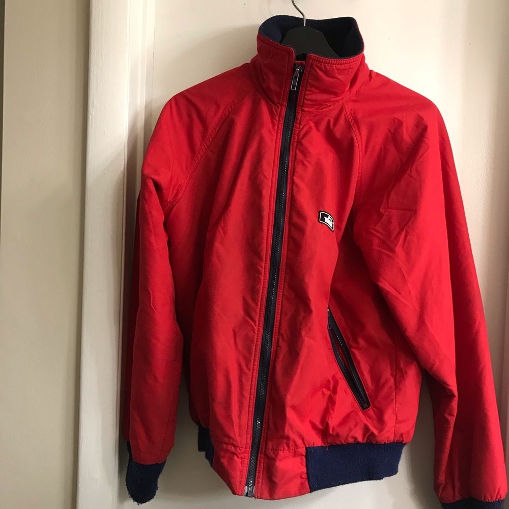 Woolrich Red/Blue Bomber Jacket